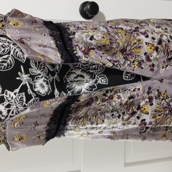 🔴SOLD🔴💜Nanette Lepore💜 - Lucky Charm Silk Dress - Picture 10 of 15